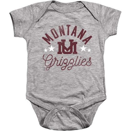 University of Montana Official Grizzlies Unisex Infant Snap Suit for Baby