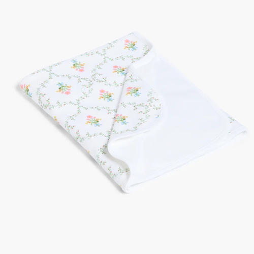 The Baby Blanket - Pastel Trellis