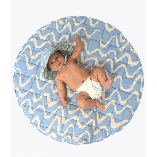 Inside Outside Play Mat Portable Baby Blanket