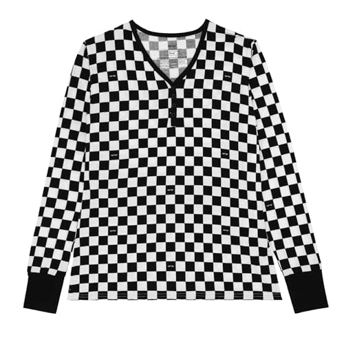 Little Sleepies Womens Pajama Top, Viscose from Bamboo, Henley Button Up Nursing PJs, Family Matching Pajamas for Women Set