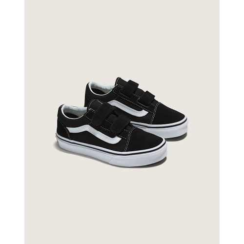 Little Kids Old Skool V Shoe | Color: Black / True White