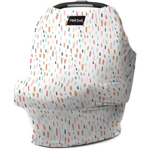 Milk Snob Original 5-in-1 Cover - Nursing Cover for Breastfeeding - Baby Carseat Canopy & Stroller - Essential All-in-One Design - Gift for Mom, Baby (Quinn)