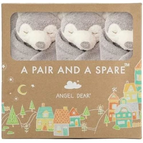Angel Dear - Grey Husky, Pair and A Spare Set