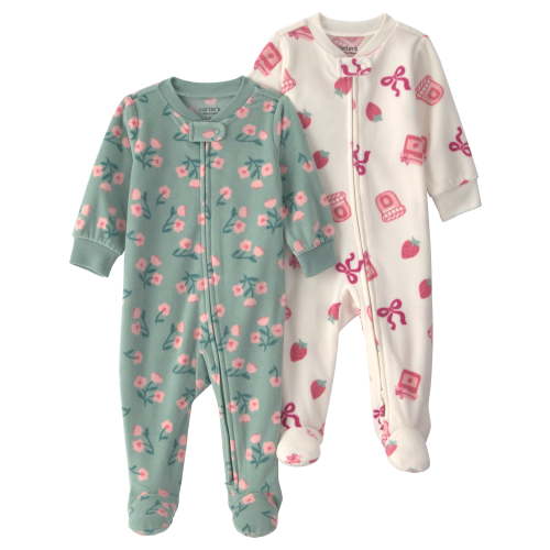 Carter's Child of Mine Baby Sleep 'N Play, 2-Pack, Sizes, Preemie-6/9 Months
