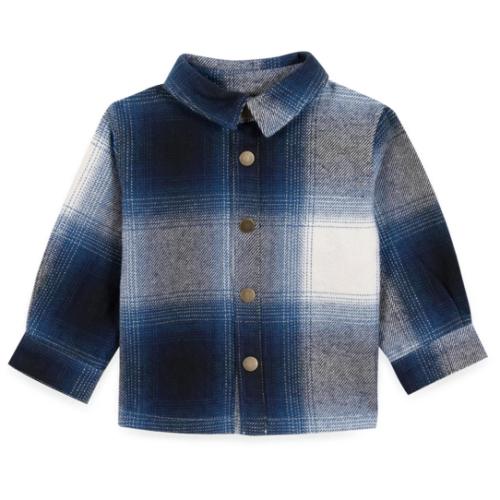 BONTON Marseille Baby Overshirt - Nordic Blue