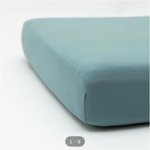Glacier Blue Crib Sheet – Brave Little Ones