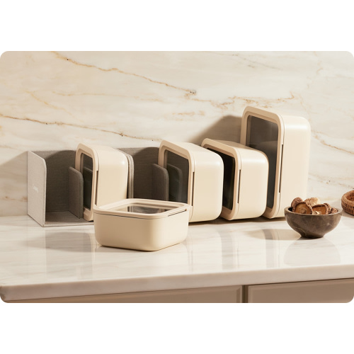 Food Storage Set color cream