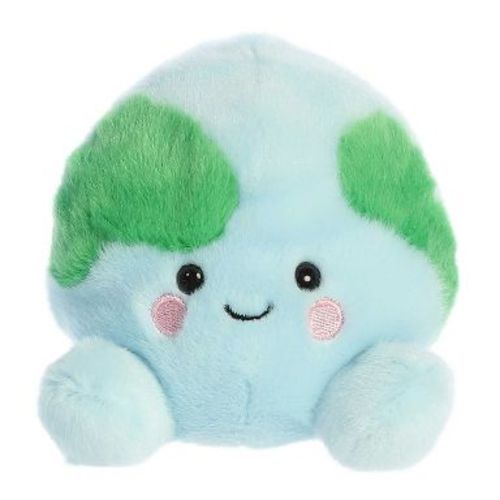 Aurora Mini Eve Earth Palm Pals Adorable Stuffed Animal Blue 5"