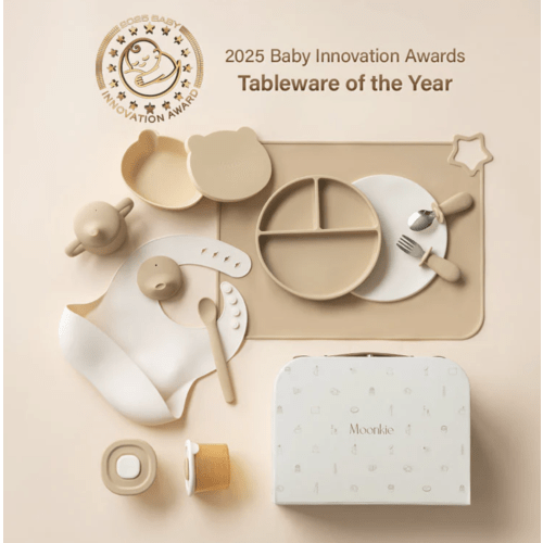 First Bites Gift Set (Croissant/Ivory)