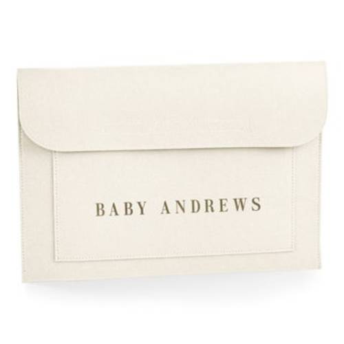 Personalized Baby Document Folder - Etsy