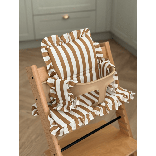 Salted Caramel 2 in 1 High Chair Cushion | Greyfox Designs