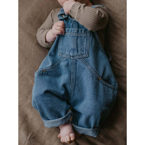 The Oversized Denim Dungaree Baby
