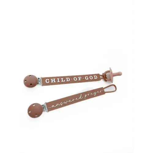 Silicone Pacifier Clip – OUR HOUSE ABOVE