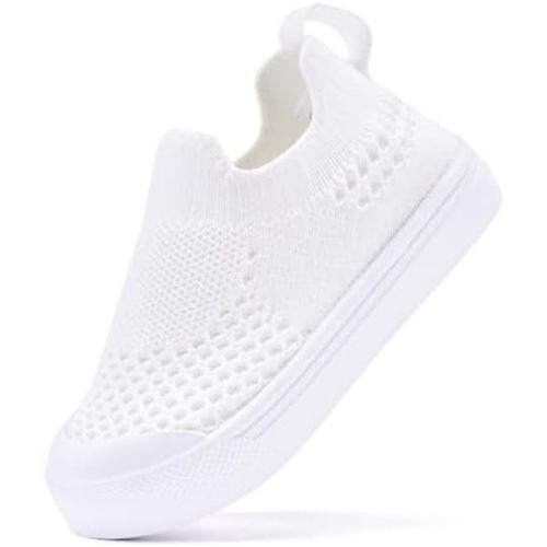 BMCiTYBM Baby Sneakers Girls Boys Lightweight Breathable Mesh First Walkers Shoes 6-24 Months