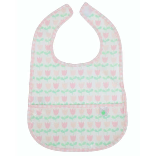 Apple of My Isla Laminated Bibs