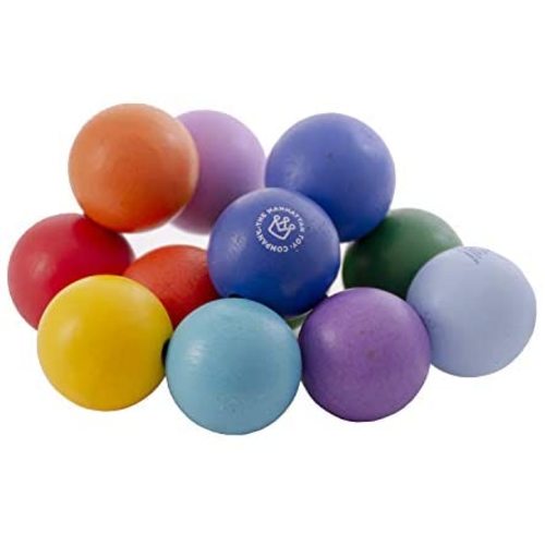 Manhattan Toy Classic Baby Beads Wood Rattle, Teether, and Clutching Toy