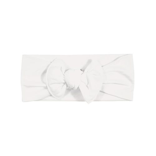 KYTE BABY Rayon Made From Bamboo Bow, (0-3 Months, Cloud)