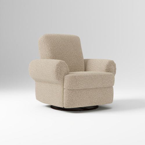 Kids Lulla Manual Recliner, Performance Cozy Boucle Clay,