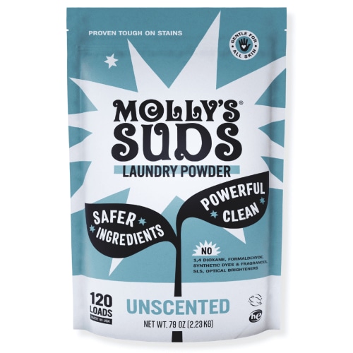 Molly's Suds Laundry Powder 120 Loads - Unscented