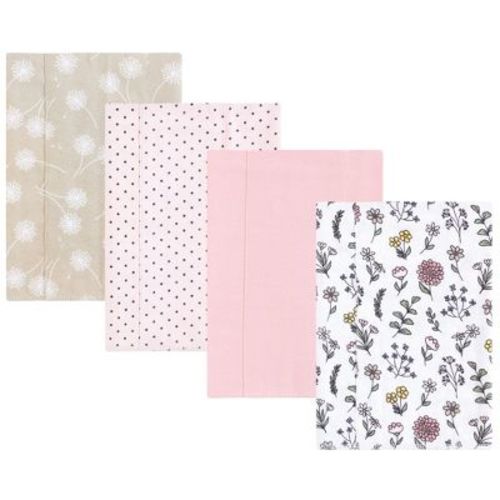 Hudson Baby Infant Girl Cotton Flannel Burp Cloths, Dandelion Wish, One Size : Target