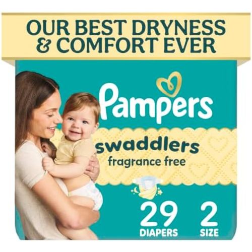 Pampers Diapers, Size 2 - 29 Count
