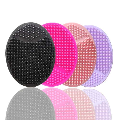 Baby Cradle Cap Brush, Baby Bath Brush, Silicone Baby Cradle Cap Brush - Exfoliate and Massage - Shampoo Scalp Scrubber for Hair Care and Body Care