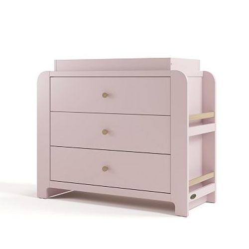 Graco® Read-with-Me 3-Drawer Chest Dresser with Bookshelves & Removable Changing Topper