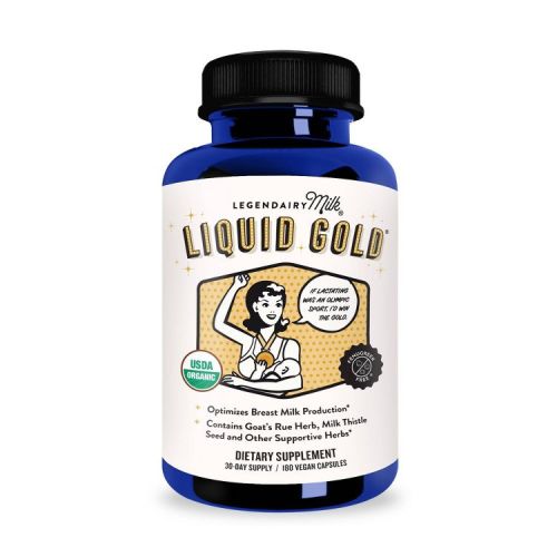 Legendairy Milk Liquid Gold Lactation Vegan Supplement Capsules - 180ct