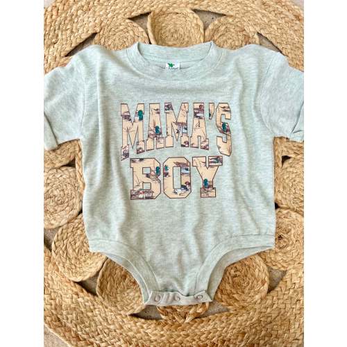 Duck Print Mama’s Boy Bubble | 2 colors – Little Southern Brand