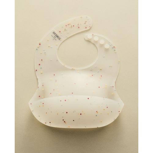 CHILDREN'S SILICONE CONFETTI BIB