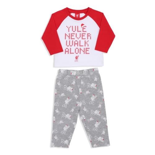 LFC Baby Christmas Pyjamas Red