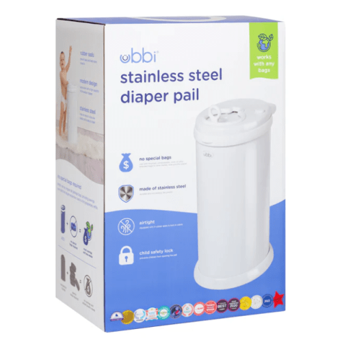 UBBI stainless steel diaper pail