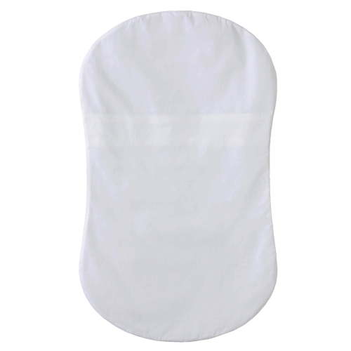 HALO Bassinest - Baby Bassinet Swivel Sleeper Fitted Sheet - White