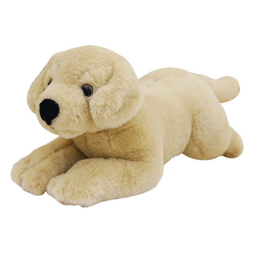 40cm Plush Stuffed Labrador Doggy Toy Pillow for Desk Decoration Emotion Appease Non-Deform Office Ornament Car Accs