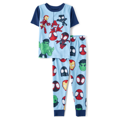 Baby And Toddler Boys Spidey™ And Friends Pajamas - Multi