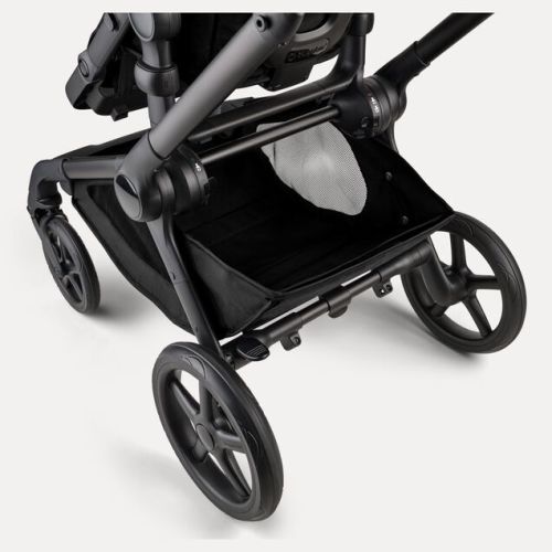 Bugaboo Kangaroo 2-in-1 tandem stroller midnight black sun canopy, midnight black fabrics, black base | Bugaboo