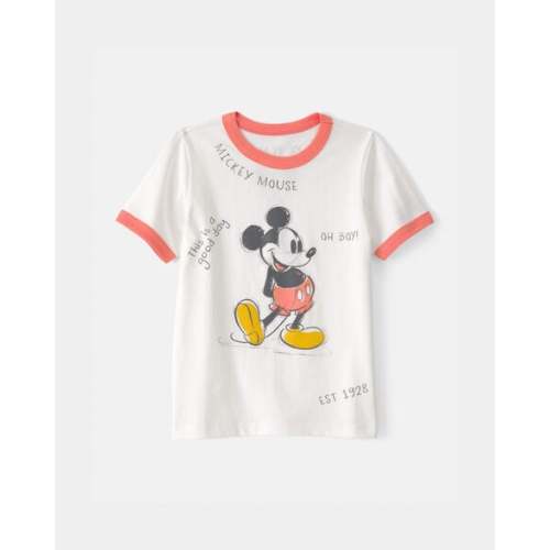 Toddler Disney© Mickey Mouse Graphic Tee - White | Carter's