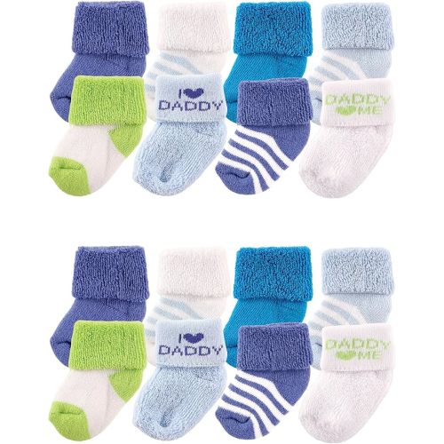 Luvable Friends Unisex Baby Baby Cotton Rich Terry Socks