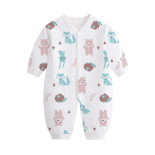 Quealent Boys Jumpsuits Clothes Fall Fashion Baby Boy Clothes Unisex Baby Girl Bodysuits Light Blue,0-3 Months