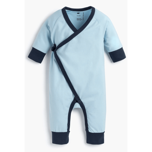 Kimono Tie One-Piece - Organic Baby Clothes - Monica + Andy
