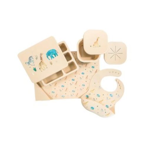 Unisex Silicone Mealtime Bundle - Ages 6 months +