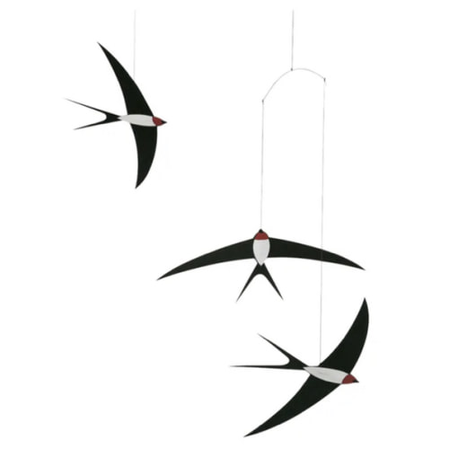 Swallows flying Mobile