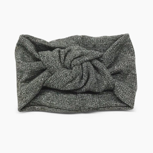 Eyee Kids Turban Headband - Grey, 0-6 Months