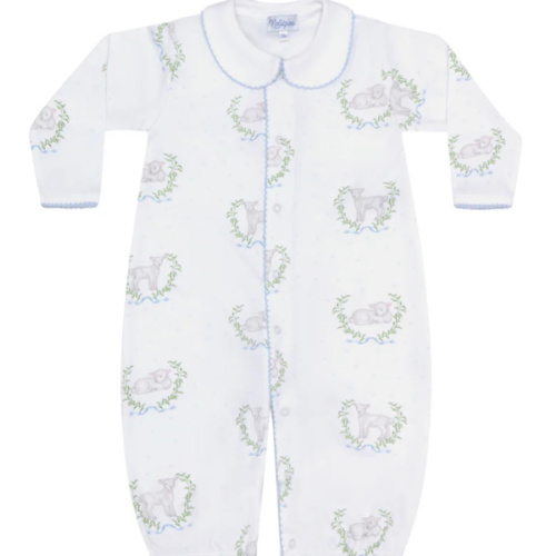 Blue Lamb Print Converter Gown | Nellapima