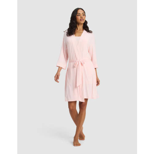 Women's Bamboo Stretch-Knit Kimono Robe