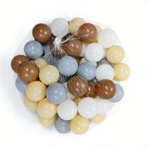 Wilwolfer Ball Pit Balls Phthalate Free BPA Free Crush Proof Plastic - Reusable Play Toys for Kids with Transparent PVC Packaging (50 balls) | Wayfair
