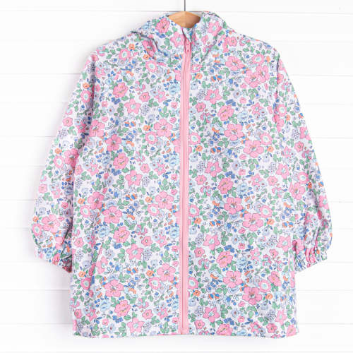 Raincoat, Pink Floral – Stitchy Fish
