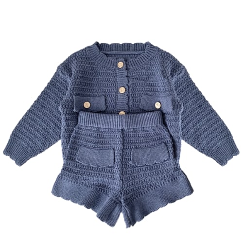 Jade Vest and Bloomer Set - Blue