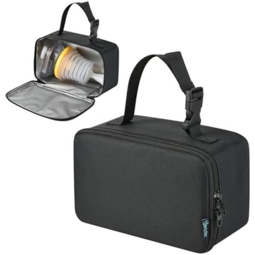 Beautyflier Travel Carrying Bag for Lifevac Home Kit, Durable Storage Bag for Airway Suction Device, Portable Travel Case with Adjustable Hand Strap for Car Home Camping Hiking (Bag Only)