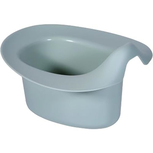 Kindsgut Elimination Communication Baby Potty – Ergonomic Infant Potty for Babies, Easy-Clean EC Potty with Splash Guard, Includes Printed EC Beginner Guide, Designed in Germany, aquamarine